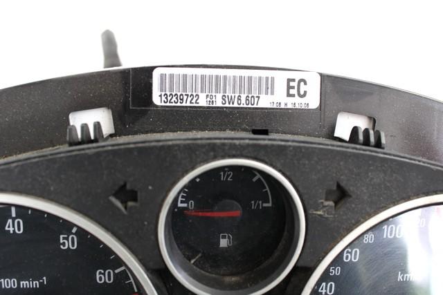 KILOMETER STEVEC OEM N. 13239722 ORIGINAL REZERVNI DEL OPEL ZAFIRA B A05 M75 (2005 - 2008) BENZINA/METANO LETNIK 2007