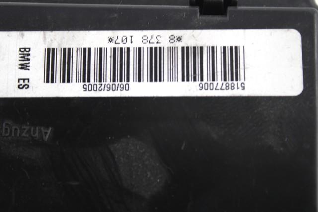 VAROVALKE/RELE' OEM N. 8378107 ORIGINAL REZERVNI DEL BMW X5 E53 LCI R (2003 - 2007) DIESEL LETNIK 2005