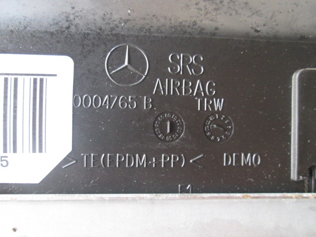 AIRBAG SOPOTNIK OEM N. A230860005 ORIGINAL REZERVNI DEL MERCEDES CLASSE SL R230 (2001 - 2008) BENZINA LETNIK 2001