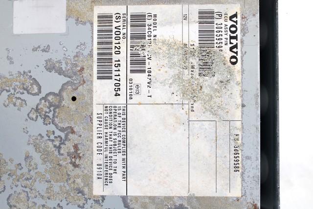 OJACEVALEC AVDIO/RADIO ENOTA  OEM N. 30659595 ORIGINAL REZERVNI DEL VOLVO V60 MK1 (2010 - 2018)DIESEL LETNIK 2011