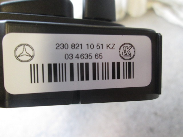 STIKALO ELEKTRICNIH SEDEZEV OEM N. 23082151 ORIGINAL REZERVNI DEL MERCEDES CLASSE SL R230 (2001 - 2008) BENZINA LETNIK 2001