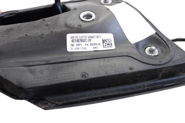 DESNO OGLEDALO OEM N. 6C1857508A9B9 ORIGINAL REZERVNI DEL VOLKSWAGEN POLO 6R1 6C1 R (02/2014 - 2017) BENZINA LETNIK 2015