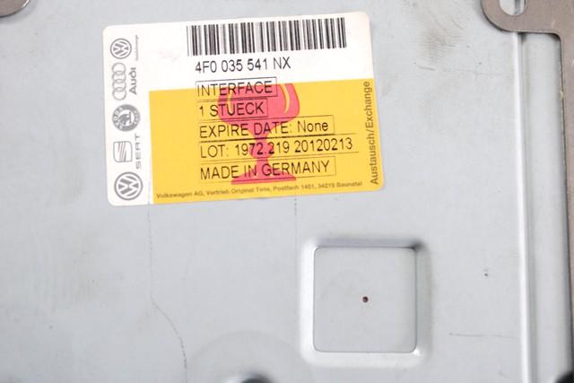 KRMILNA ENOTA RADIJSKE ENOTE OEM N. 4F0035541N ORIGINAL REZERVNI DEL AUDI A6 C6 4F2 4FH 4F5 BER/SW/ALLROAD (07/2004 - 10/2008) DIESEL LETNIK 2006