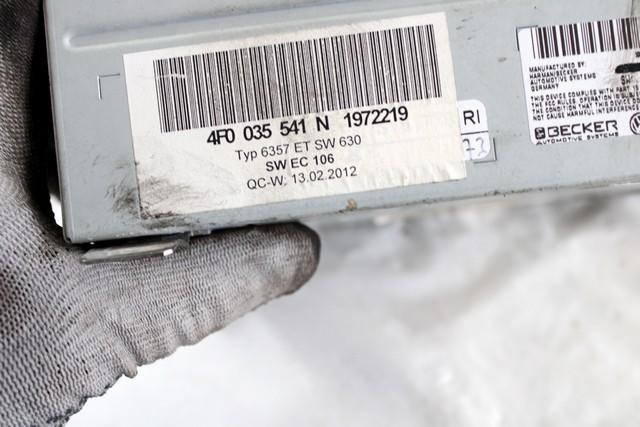 KRMILNA ENOTA RADIJSKE ENOTE OEM N. 4F0035541N ORIGINAL REZERVNI DEL AUDI A6 C6 4F2 4FH 4F5 BER/SW/ALLROAD (07/2004 - 10/2008) DIESEL LETNIK 2006