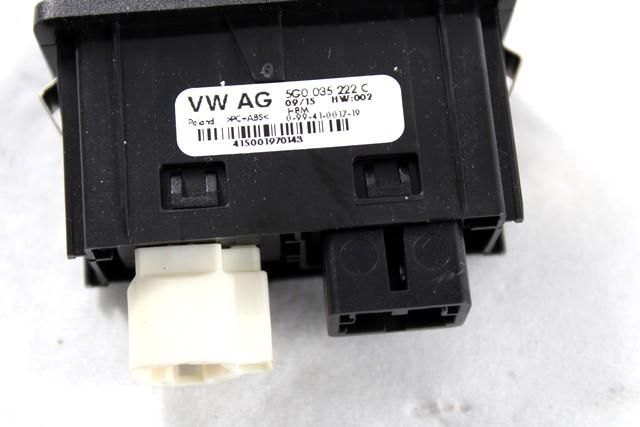 USB / AUX OEM N. 5G0035222C ORIGINAL REZERVNI DEL VOLKSWAGEN GOLF SPORTSVAN AM1 (2014 - 2017)DIESEL LETNIK 2015