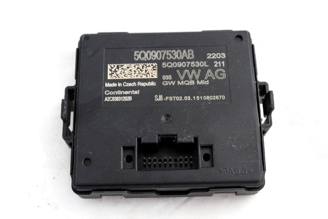 RACUNALNIK VMESNIKA (GATEWAY) OEM N. 5Q0907530AB ORIGINAL REZERVNI DEL VOLKSWAGEN GOLF SPORTSVAN AM1 (2014 - 2017)DIESEL LETNIK 2015