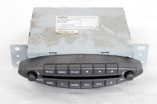 RADIO CD / OJACEVALNIK / IMETNIK HIFI OEM N. S18-7901050 ORIGINAL REZERVNI DEL DR 1 (2009 - 2014) BENZINA LETNIK 2010