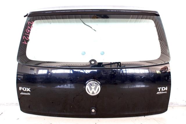 PRTLJAZNA VRATA OEM N. 5Z6827025D ORIGINAL REZERVNI DEL VOLKSWAGEN FOX 5Z1 5Z3 5Z4 (2005 - 2011) DIESEL LETNIK 2007