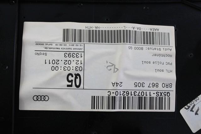 VRATNI PANEL OEM N. PNPSTADQ58RSV5P ORIGINAL REZERVNI DEL AUDI Q5 8R B8 (10/2008 - 06/2012) DIESEL LETNIK 2011