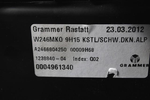 NASLON ZA ROKE/SREDINSKA KONZOLA OEM N. A2466804250 ORIGINAL REZERVNI DEL MERCEDES CLASSE B W246 (2011 - 2018)DIESEL LETNIK 2012