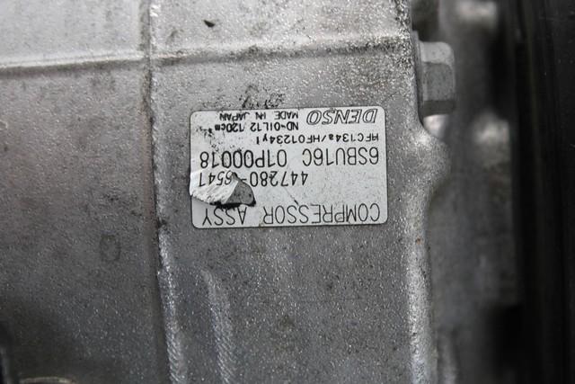KOMPRESOR KLIME  OEM N. 4472806541 ORIGINAL REZERVNI DEL MERCEDES CLASSE B W246 (2011 - 2018)DIESEL LETNIK 2012