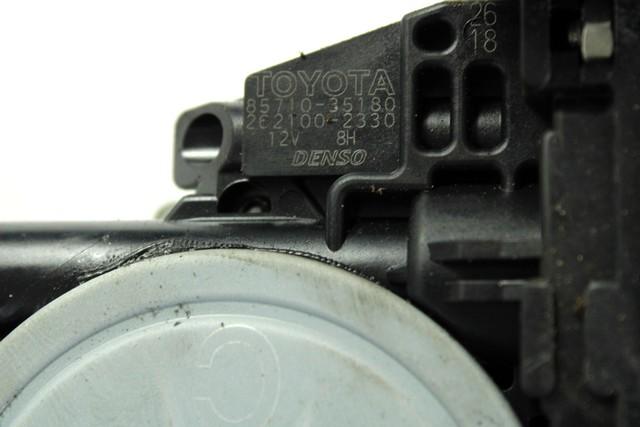 MEHANIZEM DVIGA ZADNJIH STEKEL  OEM N. 19296 SISTEMA ALZACRISTALLO PORTA POSTERIORE ELETT ORIGINAL REZERVNI DEL TOYOTA RAV 4 A3 MK3 (2006 - 03/2009) DIESEL LETNIK 2006