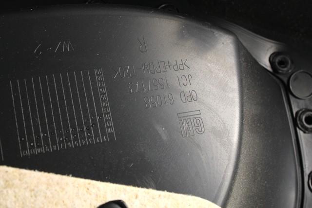 VRATNI PANEL OEM N. PNPDPOPASTRAJP10SW5P ORIGINAL REZERVNI DEL OPEL ASTRA J P10 5P/3P/SW (2010 - 2015) DIESEL LETNIK 2012