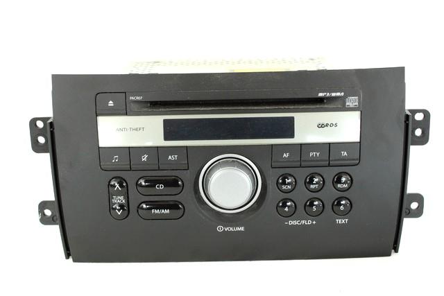 RADIO CD / OJACEVALNIK / IMETNIK HIFI OEM N. 39101-79JB ORIGINAL REZERVNI DEL FIAT SEDICI FY R (05/2009 - 2014) DIESEL LETNIK 2012