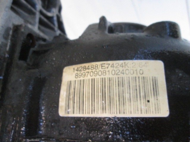 ZADNJI DIFERENCIAL OEM N. 8997090810240010 ORIGINAL REZERVNI DEL BMW SERIE 5 E39 BER/SW (1995 - 08/2000) DIESEL LETNIK 1997