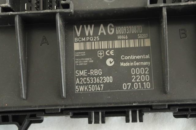 KOMPLET ODKLEPANJE IN VZIG  OEM N. 27586 KIT ACCENSIONE AVVIAMENTO ORIGINAL REZERVNI DEL SEAT IBIZA 6J5 6P1 MK4 BER/SW (2008 - 2012)DIESEL LETNIK 2010