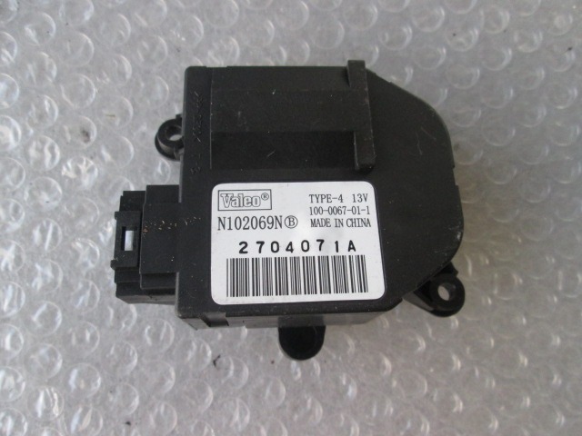 MOTORCEK OGREVANJA OEM N. N102069N ORIGINAL REZERVNI DEL PEUGEOT 207 / 207 CC WA WC WD WK (2006 - 05/2009) DIESEL LETNIK 2007