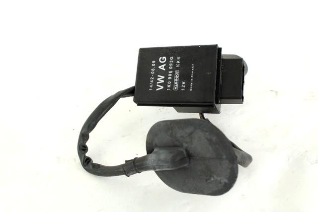 RACUNALNIK CRPALKE GORIVA  OEM N. 1K0906093G ORIGINAL REZERVNI DEL VOLKSWAGEN POLO 6R1 6C1 R (02/2014 - 2017) BENZINA LETNIK 2015
