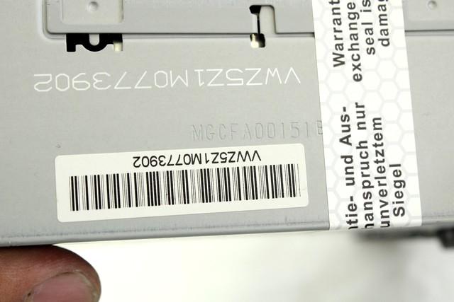 RADIO CD / OJACEVALNIK / IMETNIK HIFI OEM N. 5M0035156D ORIGINAL REZERVNI DEL VOLKSWAGEN POLO 6R1 6C1 (06/2009 - 02/2014) BENZINA LETNIK 2012