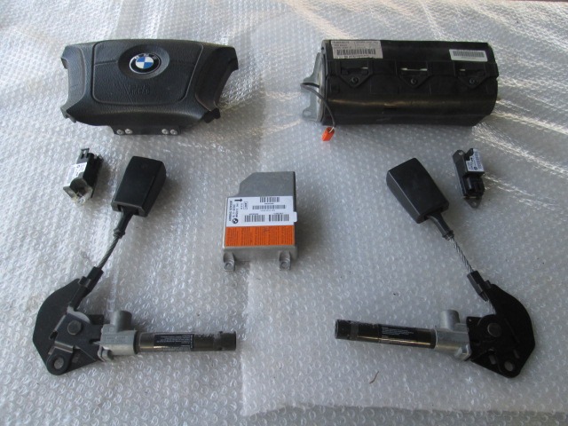 KIT AIRBAG KOMPLET OEM N. 5053 KIT AIRBAG COMPLETO ORIGINAL REZERVNI DEL BMW SERIE 5 E39 BER/SW (1995 - 08/2000) DIESEL LETNIK 1997