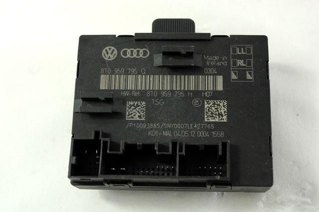 RACUNALNIK VRAT IN STEKEL OEM N. 8T0959795Q ORIGINAL REZERVNI DEL AUDI A5 8T R COUPE/5P  (08/2011 - 06/2016) DIESEL LETNIK 2012