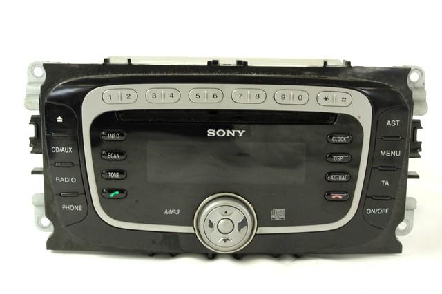 RADIO CD / OJACEVALNIK / IMETNIK HIFI OEM N. 7M5T-18C939-EB ORIGINAL REZERVNI DEL FORD FOCUS DA HCP DP MK2 R BER/SW (2008 - 2011) DIESEL LETNIK 2008