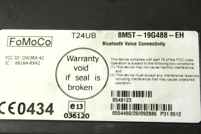 RACUNALNIK TELEFONA  OEM N. 8M5T-19G488-EH ORIGINAL REZERVNI DEL FORD FOCUS DA HCP DP MK2 R BER/SW (2008 - 2011) DIESEL LETNIK 2008