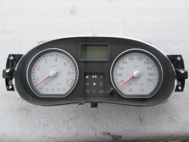 KILOMETER STEVEC OEM N. 8200733621 ORIGINAL REZERVNI DEL DACIA SANDERO MK1 (2008 - 2012) BENZINA/GPL LETNIK 2008