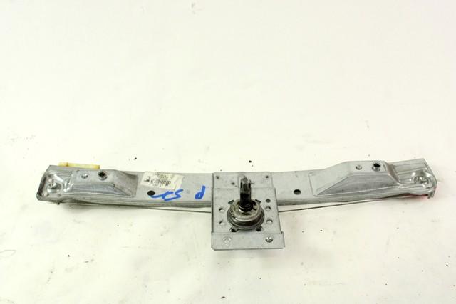 ROCNI SISTEM ZA DVIGOVANJE ZADNJEGA STEKLA  OEM N. 13188503 ORIGINAL REZERVNI DEL OPEL CORSA D R S07 (02/2011 - 2014) BENZINA/GPL LETNIK 2012