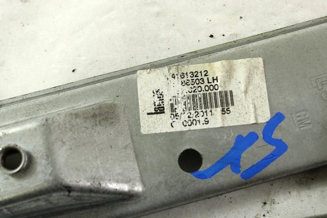 ROCNI SISTEM ZA DVIGOVANJE ZADNJEGA STEKLA  OEM N. 13188503 ORIGINAL REZERVNI DEL OPEL CORSA D R S07 (02/2011 - 2014) BENZINA/GPL LETNIK 2012