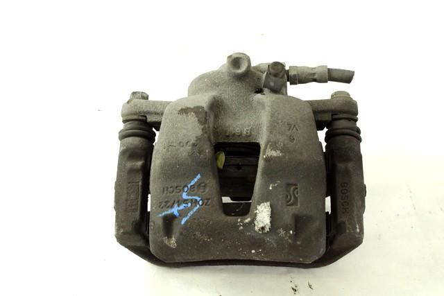 SPREDNJE LEVE ZAVORNE CELJUSTI  OEM N. 93191695 ORIGINAL REZERVNI DEL OPEL CORSA D R S07 (02/2011 - 2014) BENZINA/GPL LETNIK 2012