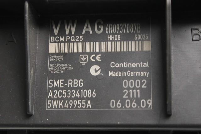KOMPLET ODKLEPANJE IN VZIG  OEM N. 27586 KIT ACCENSIONE AVVIAMENTO ORIGINAL REZERVNI DEL SEAT IBIZA 6J5 6P1 MK4 BER/SW (2008 - 2012)DIESEL LETNIK 2009