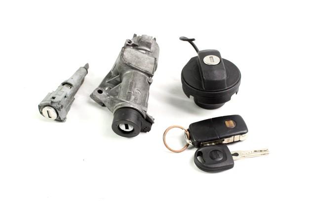 KOMPLET ODKLEPANJE IN VZIG  OEM N. 27586 KIT ACCENSIONE AVVIAMENTO ORIGINAL REZERVNI DEL SEAT IBIZA 6J5 6P1 MK4 BER/SW (2008 - 2012)DIESEL LETNIK 2009