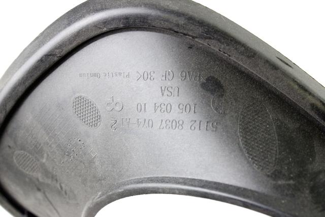 MOUNTING DELI ODBIJAC ZADNJI OEM N. 51128037074 ORIGINAL REZERVNI DEL BMW X5 E70 (2006 - 2010) DIESEL LETNIK 2010