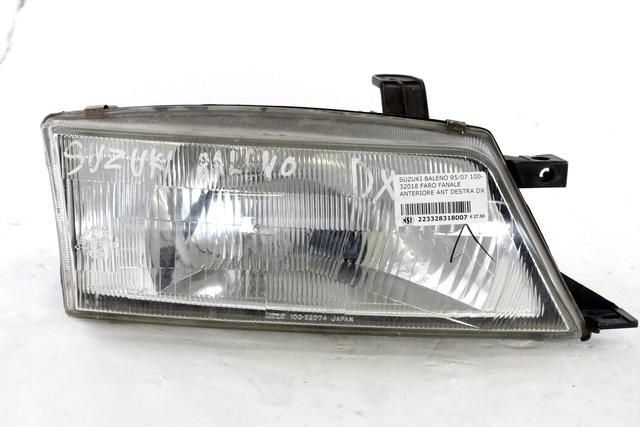 SPREDNJI DESNI ZAROMETI OEM N. 3512060G10 ORIGINAL REZERVNI DEL SUZUKI BALENO EG (1995 - 2001) BENZINA LETNIK 1996