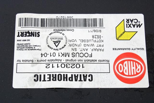 SPREDNJI BLATNIK OEM N. 1147633 ORIGINAL REZERVNI DEL FORD FOCUS DAW DBW DNW MK1 BER/SW (1998-2001)DIESEL LETNIK 1999