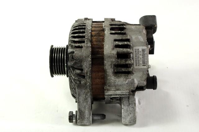 ALTERNATOR OEM N. 9666030280 ORIGINAL REZERVNI DEL CITROEN C3 MK2 SC (2009 - 2016) BENZINA LETNIK 2010