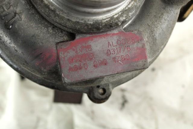 TURBINA OEM N. A6400901780 ORIGINAL REZERVNI DEL MERCEDES CLASSE A W169 5P C169 3P (2004 - 04/2008) DIESEL LETNIK 2005