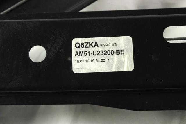 MEHANIZEM DVIGA SPREDNJIH STEKEL  OEM N. 71 SISTEMA ALZACRISTALLO PORTA ANTERIORE ELETTRICO ORIGINAL REZERVNI DEL FORD CMAX GRAND CMAX MK2 DXA-CB7 DXA-CEU (2010 - 03/2015) DIESEL LETNIK 2012