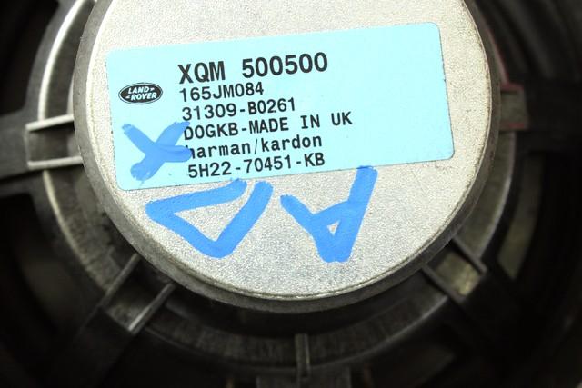 ZVOCNIKI OEM N. XQM500500 ORIGINAL REZERVNI DEL LAND ROVER RANGE ROVER SPORT L320 MK1 R (2010 -2013)DIESEL LETNIK 2010