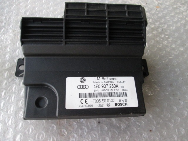 RACUNALNIK MOTORJA/REM OEM N. 4F0907280A ORIGINAL REZERVNI DEL AUDI A6 C6 4F2 4FH 4F5 BER/SW/ALLROAD (07/2004 - 10/2008) DIESEL LETNIK 2007