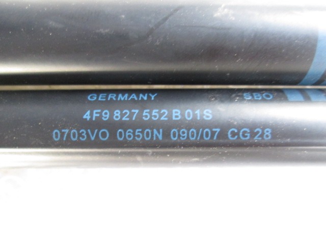 AMORTIZERJI PRTLJAZNIH VRAT  OEM N. 4F0827552B ORIGINAL REZERVNI DEL AUDI A6 C6 4F2 4FH 4F5 BER/SW/ALLROAD (07/2004 - 10/2008) DIESEL LETNIK 2007