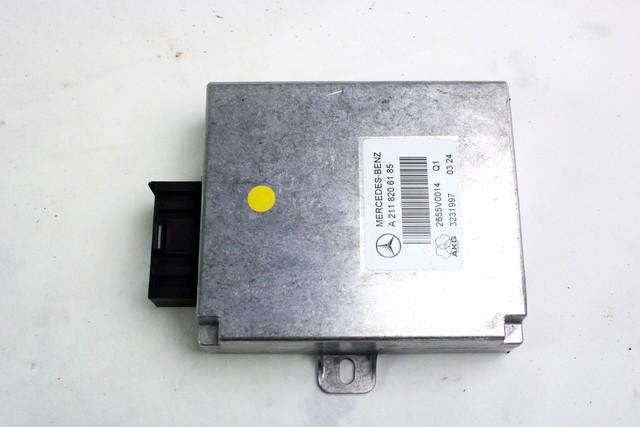 RACUNALNIK TELEFONA  OEM N. A2118206185 ORIGINAL REZERVNI DEL MERCEDES CLASSE E W211 S211 BER/SW (03/2002 - 05/2006) DIESEL LETNIK 2003