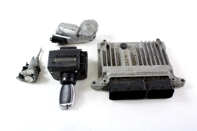 KOMPLET ODKLEPANJE IN VZIG  OEM N. 19777 KIT ACCENSIONE AVVIAMENTO ORIGINAL REZERVNI DEL MERCEDES CLASSE E W211 S211 R BER/SW (06/2006 - 2009)DIESEL LETNIK 2007