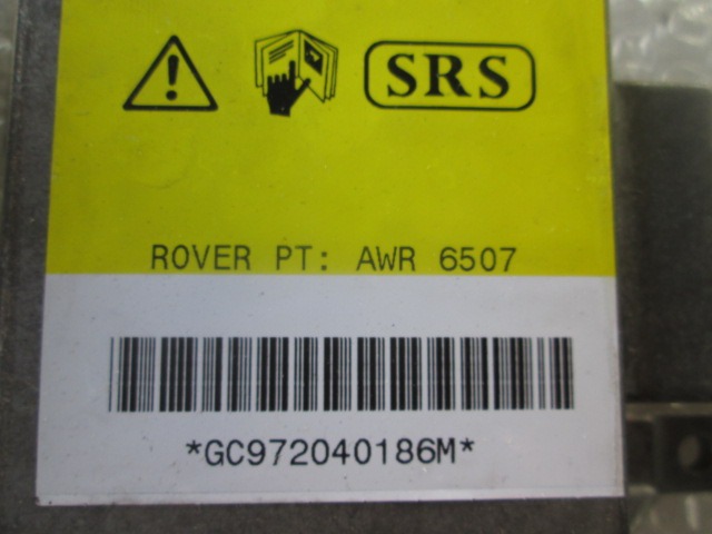 KIT AIRBAG KOMPLET OEM N. 4084 KIT AIRBAG COMPLETO ORIGINAL REZERVNI DEL LAND ROVER RANGE ROVER P38A MK2 (1992 - 2002) DIESEL LETNIK 1997