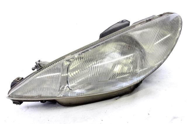 SPREDNJI LEVI ZAROMETI  OEM N. 9632689380 ORIGINAL REZERVNI DEL PEUGEOT 206 / 206 CC 2A/C 2D 2E/K (1998 - 2003) BENZINA LETNIK 2000