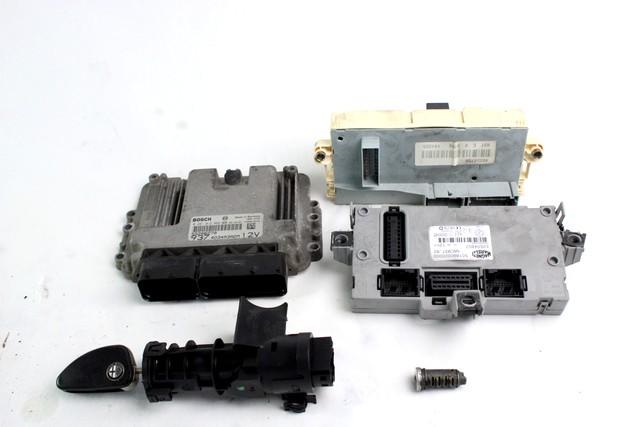 KOMPLET ODKLEPANJE IN VZIG  OEM N. 18932 KIT ACCENSIONE AVVIAMENTO ORIGINAL REZERVNI DEL ALFA ROMEO 147 937 R (2005 - 2010) DIESEL LETNIK 2006