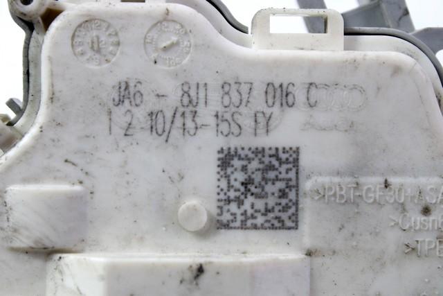 CENTRALNI ZAKLEP SPREDNJIH VRAT  OEM N. 8J1837016C ORIGINAL REZERVNI DEL AUDI A6 C7 BER/SW/ALLROAD (2011 - 2018)DIESEL LETNIK 2012