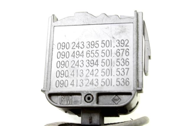 OBVOLANSKO STIKALO OEM N. 90243395 ORIGINAL REZERVNI DEL OPEL ASTRA G T98 5P/3P/SW (1998 - 2003) DIESEL LETNIK 2002