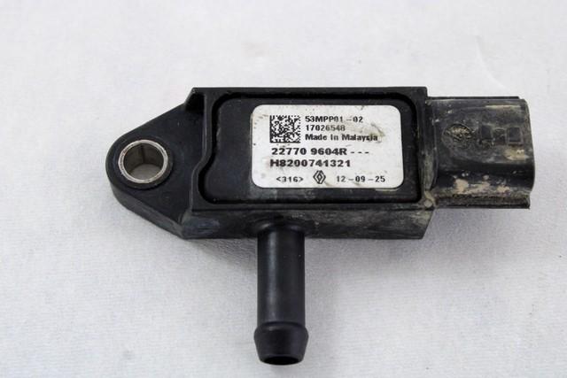 TLAK IZPUSNIH PLINOV SENZORJA OEM N. 227709604R ORIGINAL REZERVNI DEL RENAULT KOLEOS HY MK1 (2008 - 2011) DIESEL LETNIK 2013